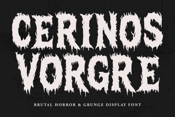 Cerinos Vorgre: A Deep Dive into the Aggressive Display Typeface