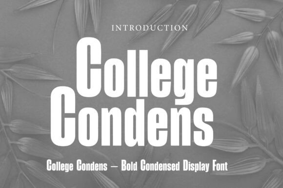 College Condens: Make a Statement That Sticks