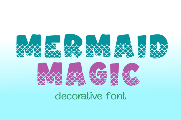 Diving into the Depths of Mermaid Magic: A Font for Dreamers and Creators