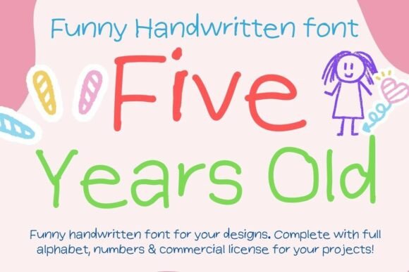 Five Years Old: A Designer's Guide to Using This Playful Font Effectively