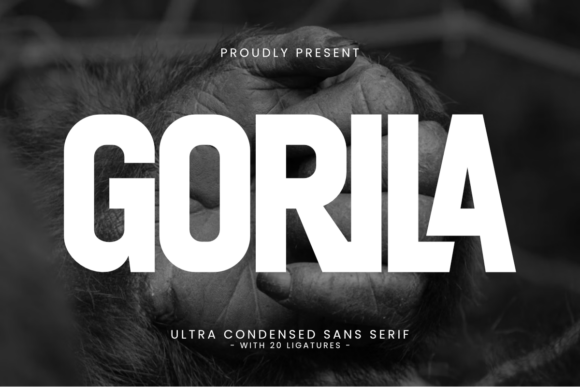 Gorila: The Bold Typeface Commanding Modern Visual Identity