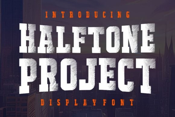 Halftone Project: Marrying Vintage Print Charm with Digital Design Impact