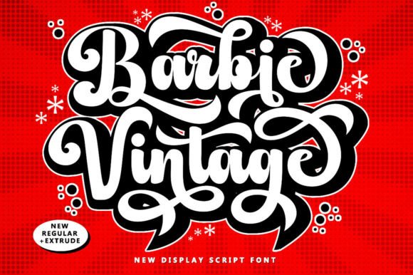Injecting Retro Energy: A Deep Dive into the Barbie Vintage Font