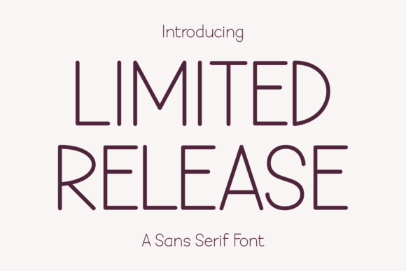 Integrating Limited Release: A Practical Guide to This Minimalist Sans Serif