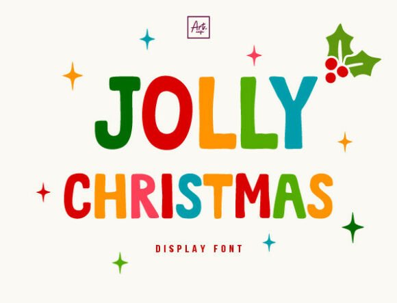 Jolly Christmas: A Festive Font for Joyful Designs