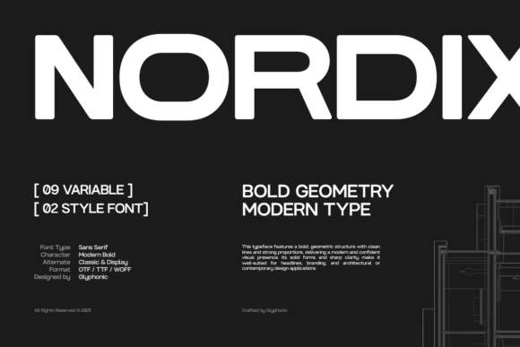 Nordix: The Geometric Powerhouse for Modern Branding and Design