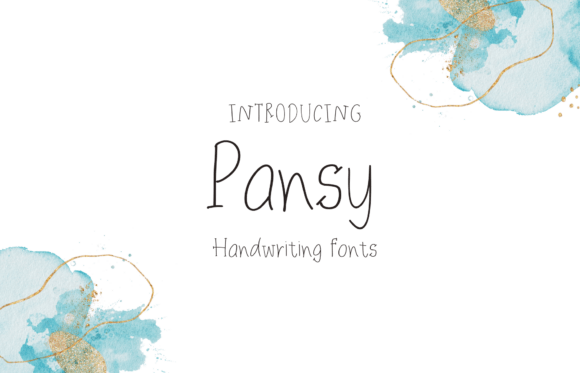 Pansy: Evaluating a Handwritten Font for Digital and Print Projects