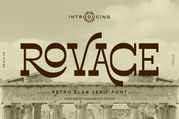 Rovace: A Modern Font with a Vintage Soul