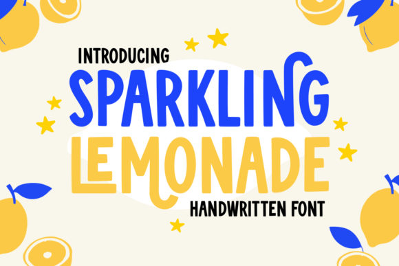 Sparkling Lemonade: The Playful Font That Brings Joy to Your Designs