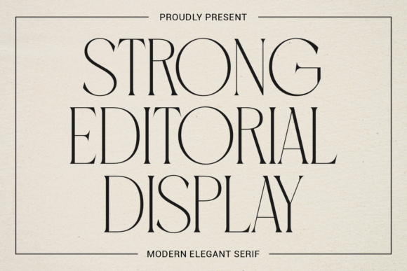 Strong Editorial Display: Crafting Headlines with Elegance