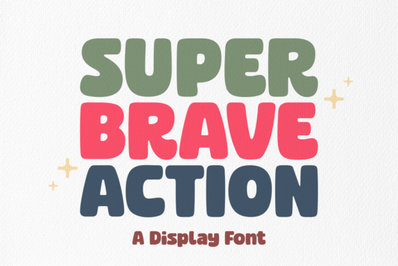 Super Brave Action: A Practical Look at This Bold Display Font