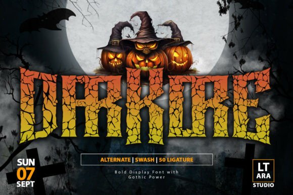 Understanding Darkore: The Anatomy of a Gothic Display Typeface